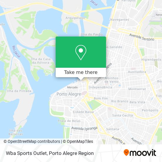 Wba Sports Outlet map