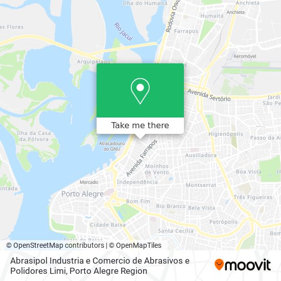 Abrasipol Industria e Comercio de Abrasivos e Polidores Limi map