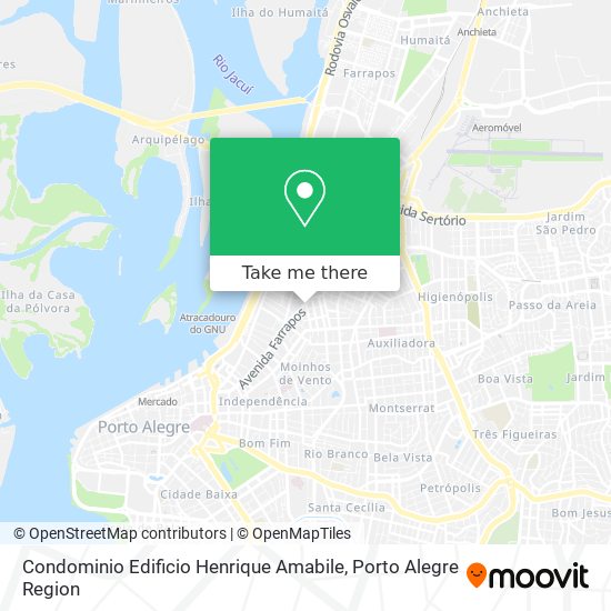 Mapa Condominio Edificio Henrique Amabile