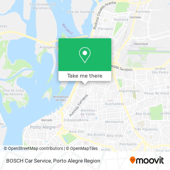 BOSCH Car Service map