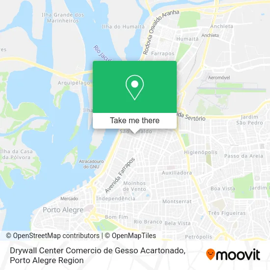 Drywall Center Comercio de Gesso Acartonado map