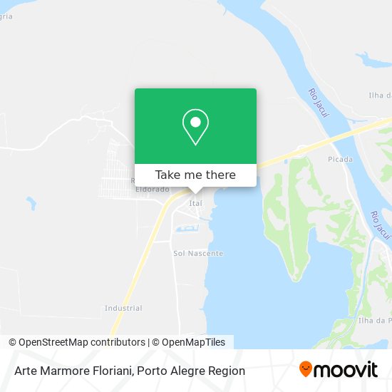 Arte Marmore Floriani map