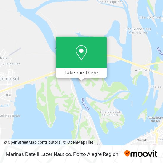 Marinas Datelli Lazer Nautico map
