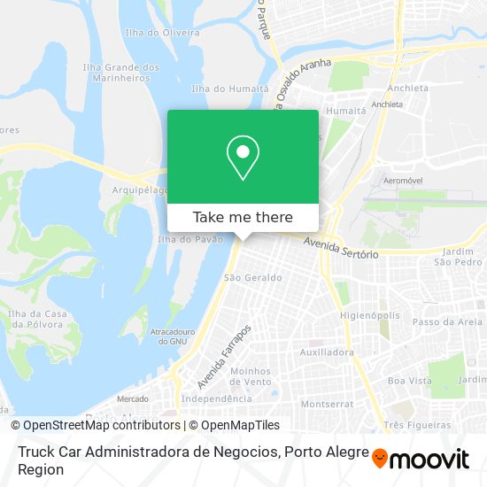 Truck Car Administradora de Negocios map