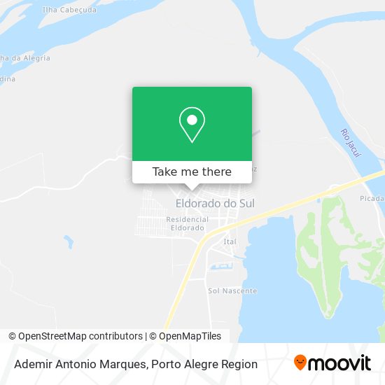 Ademir Antonio Marques map