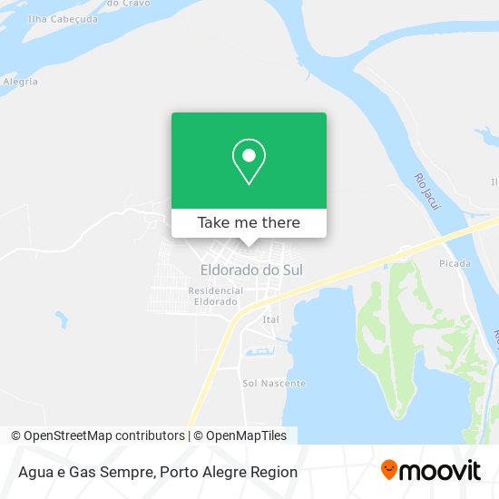 Agua e Gas Sempre map