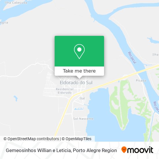 Gemeosinhos Willian e Leticia map