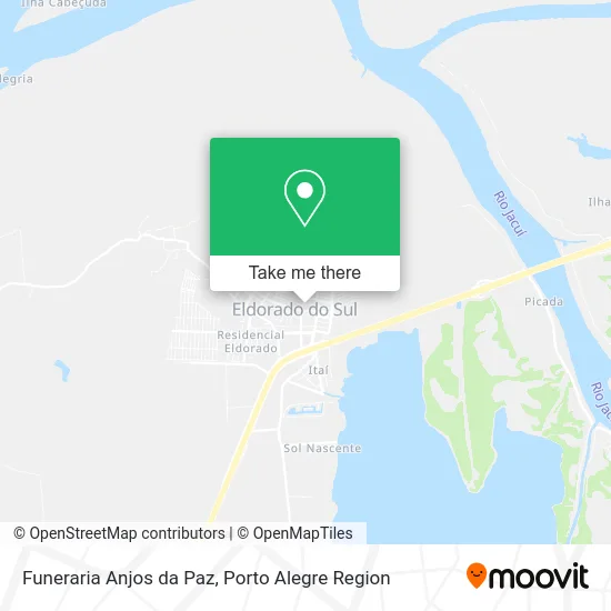 Funeraria Anjos da Paz map