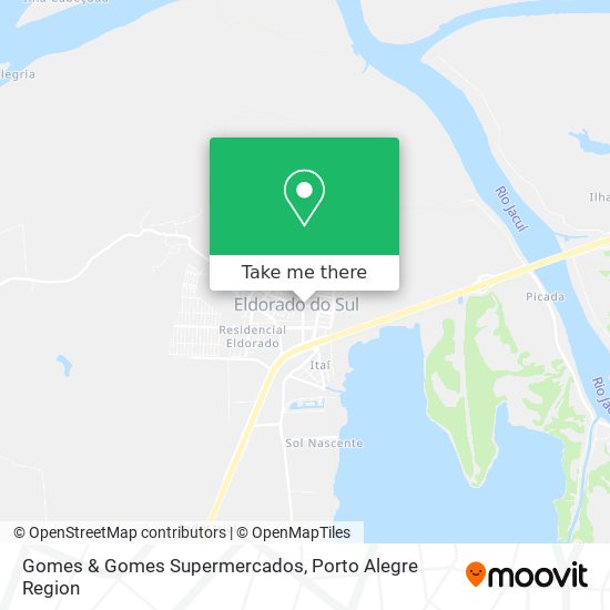 Gomes & Gomes Supermercados map