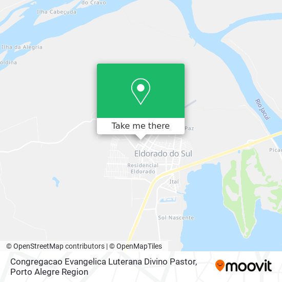 Congregacao Evangelica Luterana Divino Pastor map