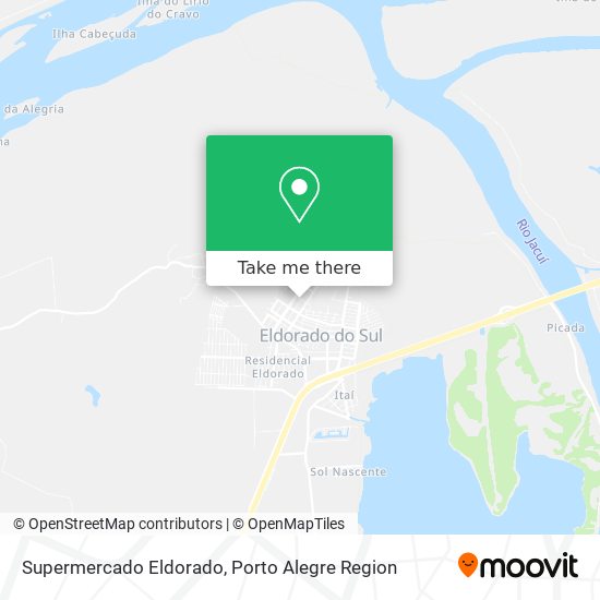 Supermercado Eldorado map