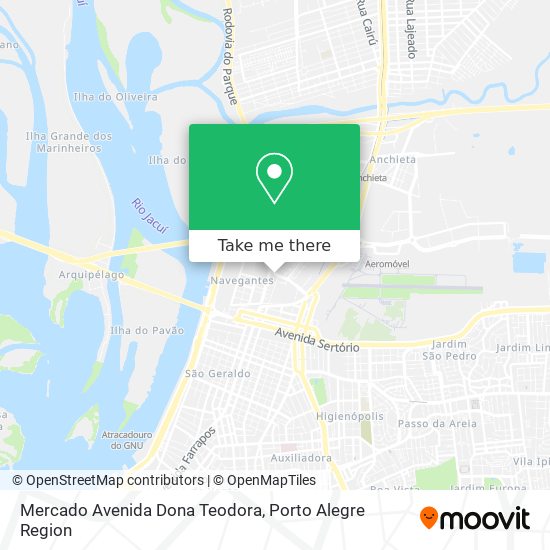 Mercado Avenida Dona Teodora map