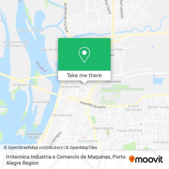 Mapa Irritecnica Industria e Comercio de Maquinas