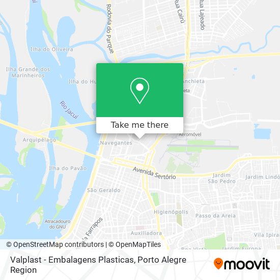 Valplast - Embalagens Plasticas map