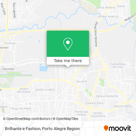 Brilhante e Fashion map
