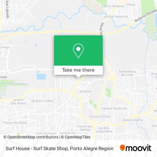 Surf House - Surf Skate Shop map