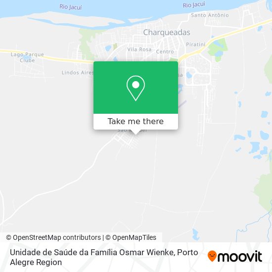 Unidade de Saúde da Família Osmar Wienke map