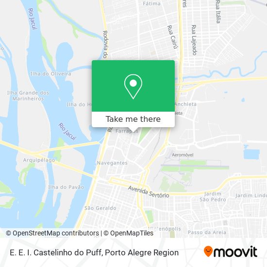 E. E. I. Castelinho do Puff map