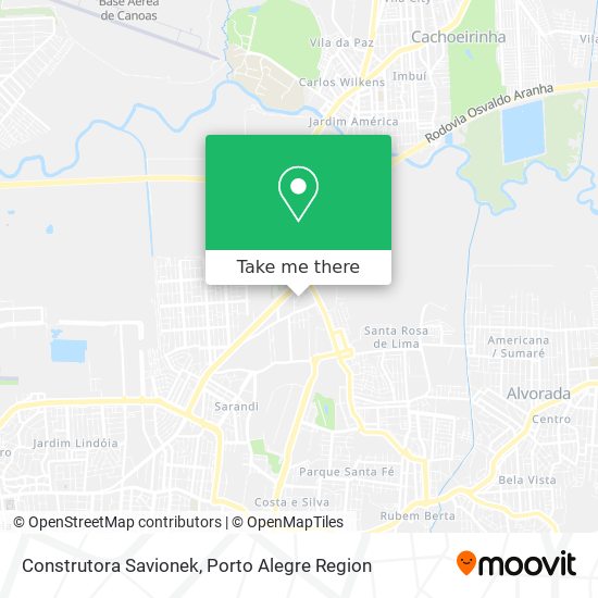 Construtora Savionek map
