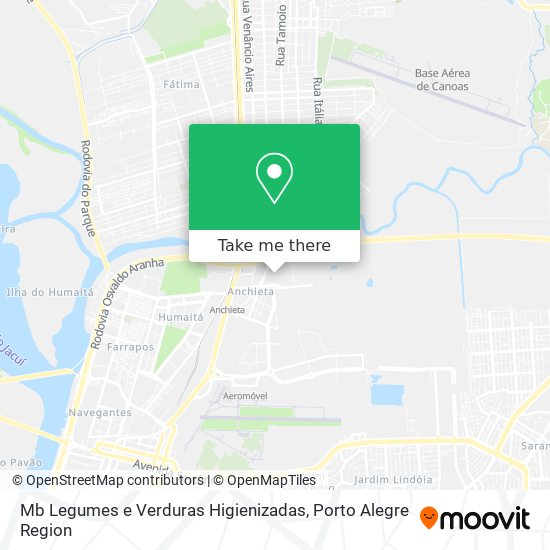 Mb Legumes e Verduras Higienizadas map