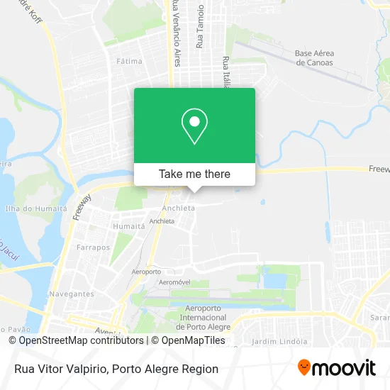 Rua Vitor Valpirio map