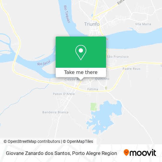 Mapa Giovane Zanardo dos Santos