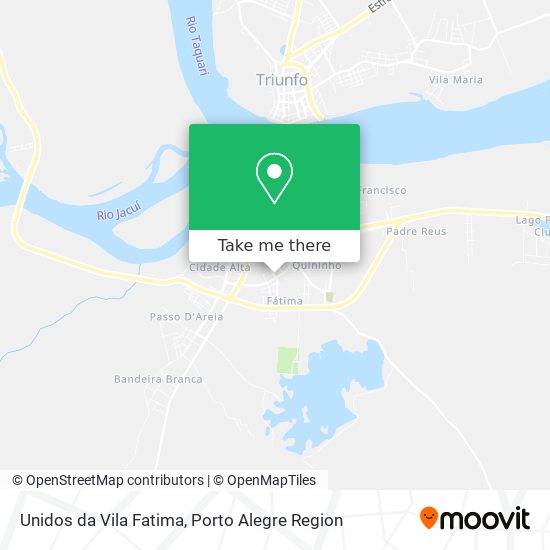 Unidos da Vila Fatima map