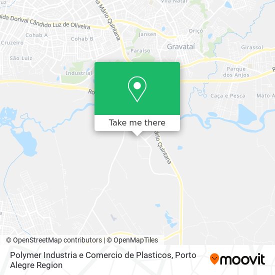 Polymer Industria e Comercio de Plasticos map