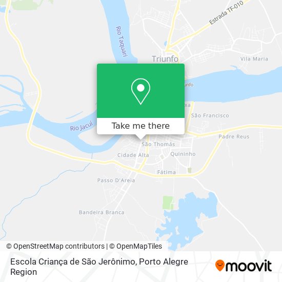 Escola Criança de São Jerônimo map