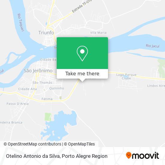 Otelino Antonio da Silva map