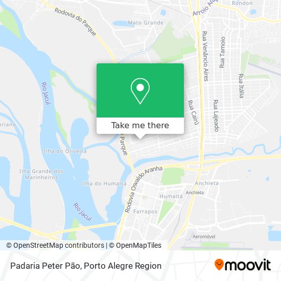Padaria Peter Pão map