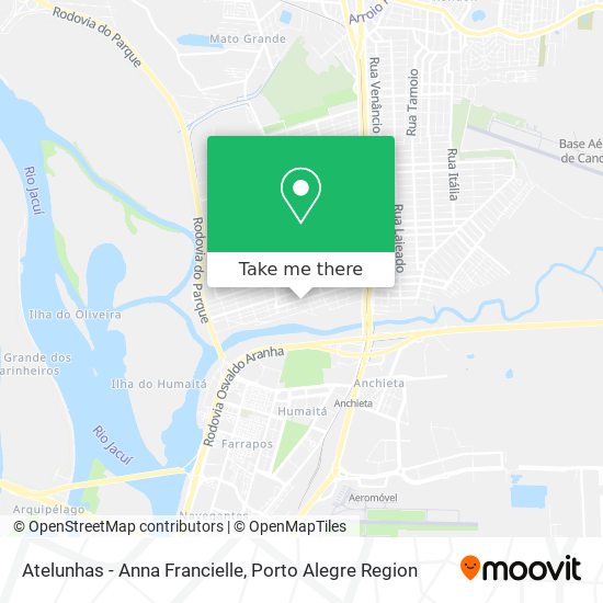 Atelunhas - Anna Francielle map