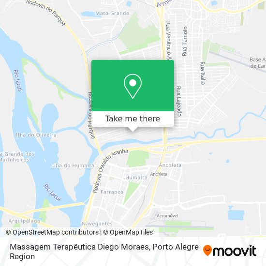 Massagem Terapêutica Diego Moraes map