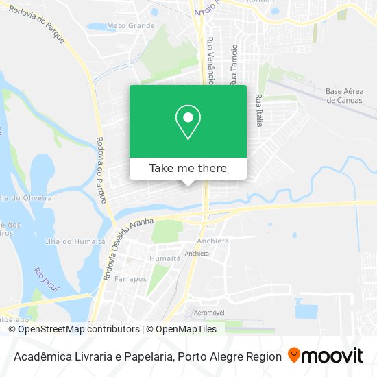 Mapa Acadêmica Livraria e Papelaria
