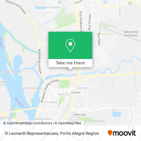 R Leonardi Representacoes map