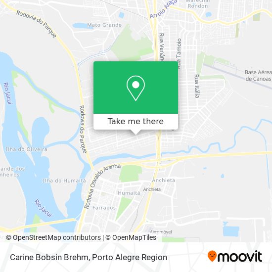 Carine Bobsin Brehm map