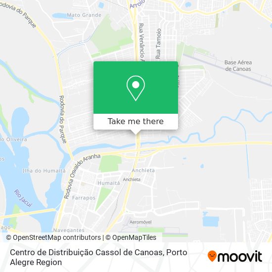 Centro de Distribuição Cassol de Canoas map