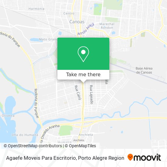 Agaefe Moveis Para Escritorio map