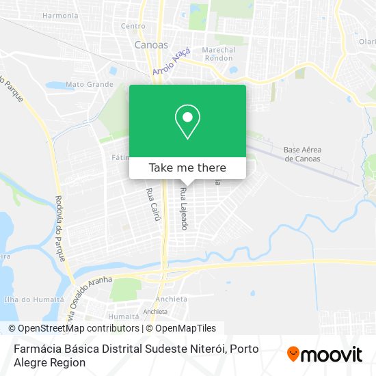 Farmácia Básica Distrital Sudeste Niterói map