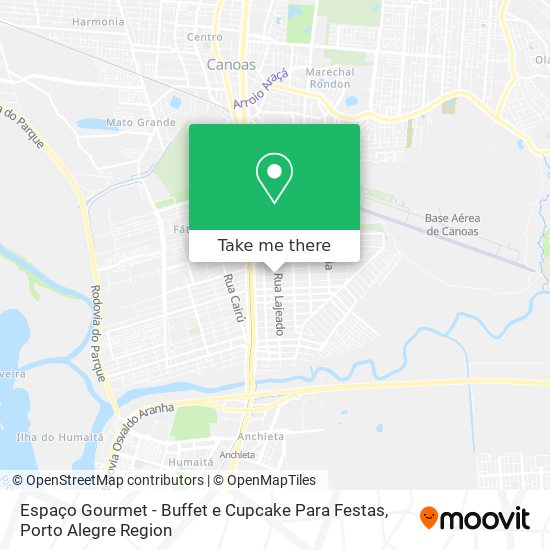 Espaço Gourmet - Buffet e Cupcake Para Festas map