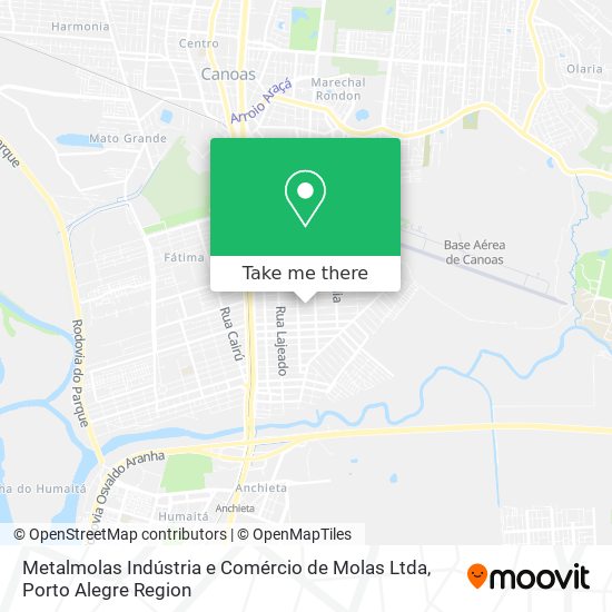 Metalmolas Indústria e Comércio de Molas Ltda map