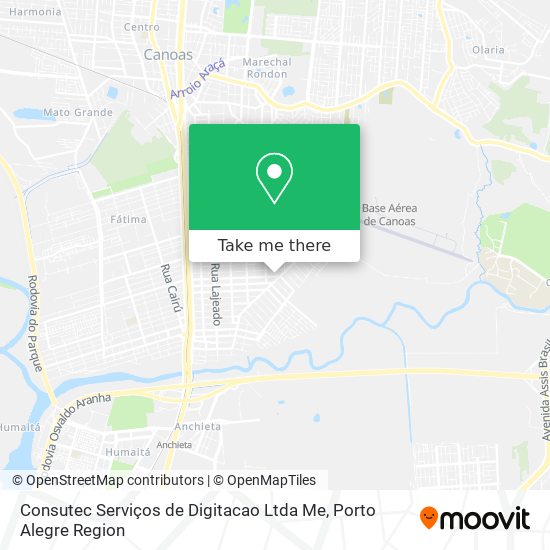 Mapa Consutec Serviços de Digitacao Ltda Me