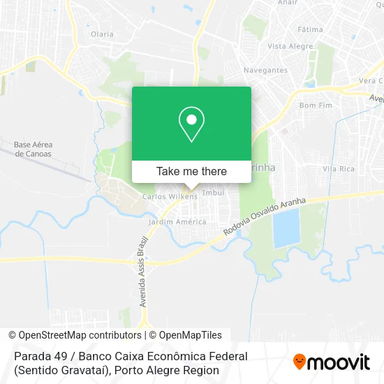 Parada 49 / Banco Caixa Econômica Federal (Sentido Gravataí) map