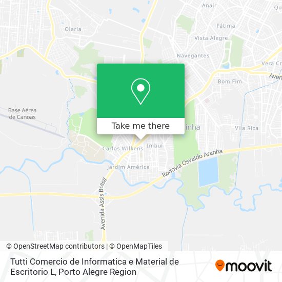 Tutti Comercio de Informatica e Material de Escritorio L map