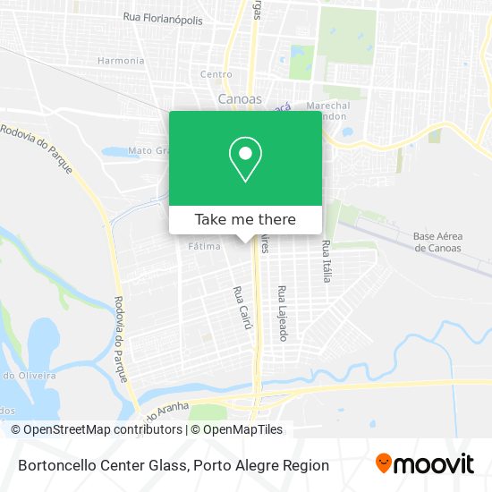 Mapa Bortoncello Center Glass
