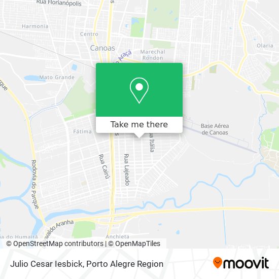 Julio Cesar Iesbick map