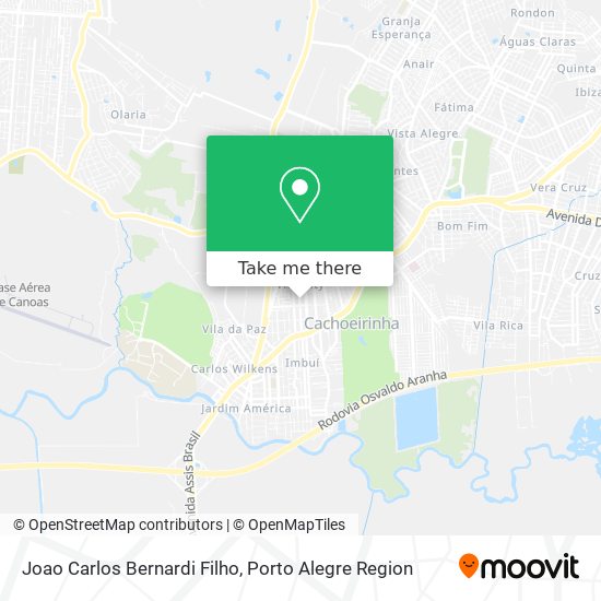 Joao Carlos Bernardi Filho map
