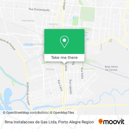 Rma Instalacoes de Gas Ltda map