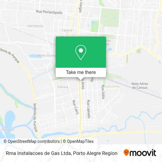 Rma Instalacoes de Gas Ltda map