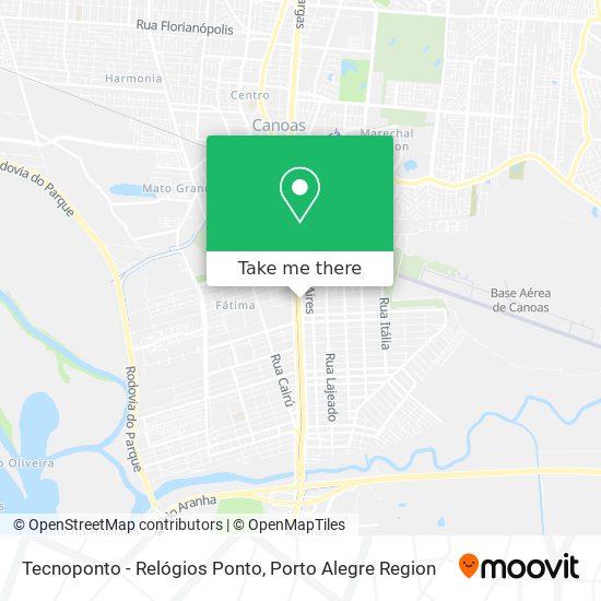 Tecnoponto - Relógios Ponto map